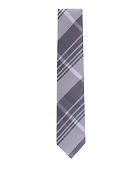 Calvin Klein Men's Doris Plaid Pattern Classic Tie