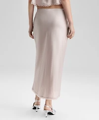 And Now This Women's Lace Bow-Inset Slip Skirt, Macy's Exclusive