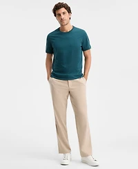 Alfani Men's Mercerized Cotton Short Sleeve Crewneck T-Shirt, Created for Macy's