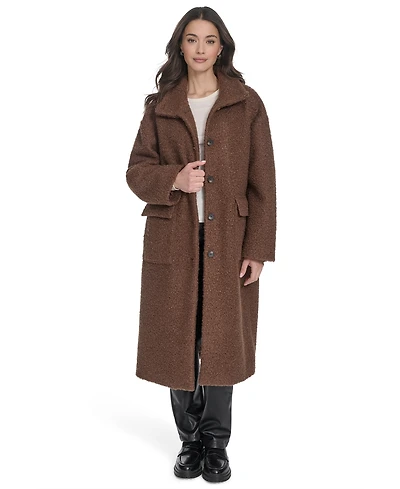 Levi's Women's Regular Boucle Stand Collar Car Coat