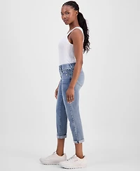 Democracy Petite "Ab" Solution Cuffed Skimmer Jeans
