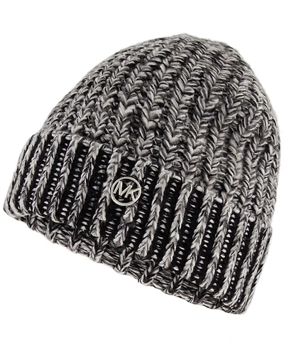 Michael Kors Women's Plaited Marl Cuff Beanie