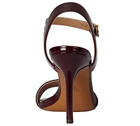 Lauren Ralph Women's Gwen Nappa Stiletto Heel Sandals