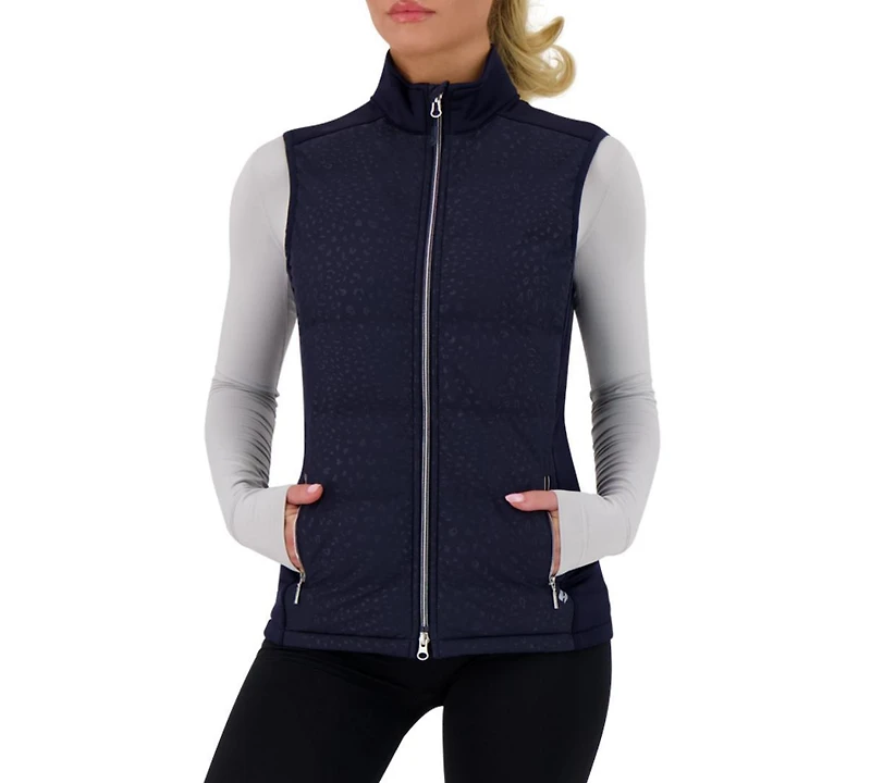 Heat Holders Women's Halston Hybrid Sleeveless Vest