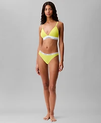 Calvin Klein Women's Modern Cotton Lightly Lined Triangle Bralette QF5650