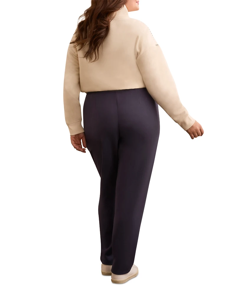 Tribal Plus Techno Lux Pull-On Ankle Pants