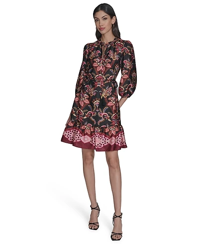 Vince Camuto Women's Keyhole Pull-On Dress
