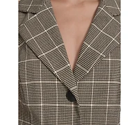 Vince Camuto Women's Novelty Woven Collar Dress