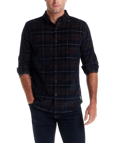 Weatherproof Vintage Men's Plaid Long Sleeve Shirt