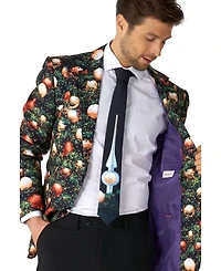 OppoSuits Men's Shiny Star Suit - Christmas & Nye Party Outfit