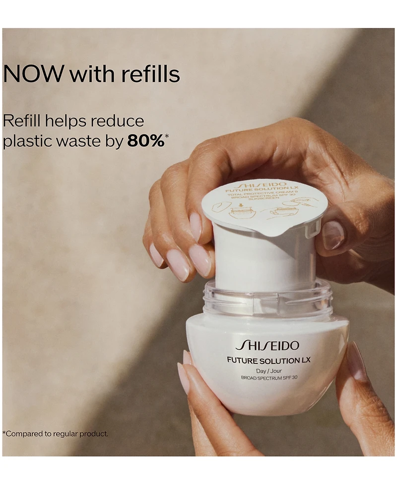 Shiseido Future Solution Lx Total Protective Cream Spf 30 Refill, 1.8 oz.