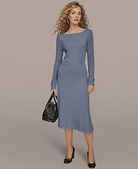 Donna Karan New York Women's Seaming Sweater Skirt