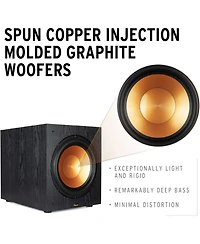 Klipsch Sub-120-black Synergy Black Label Subwoofer Speaker (2020)