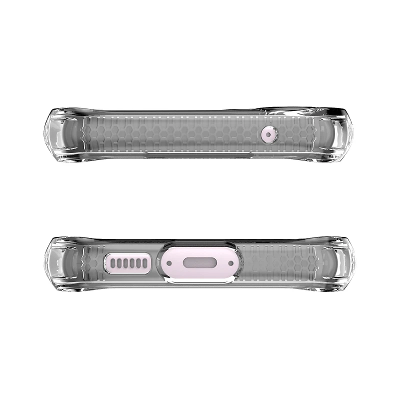 ITSkins Hybrid_R Clear MagSafe Case for Samsung Galaxy S23 Fe