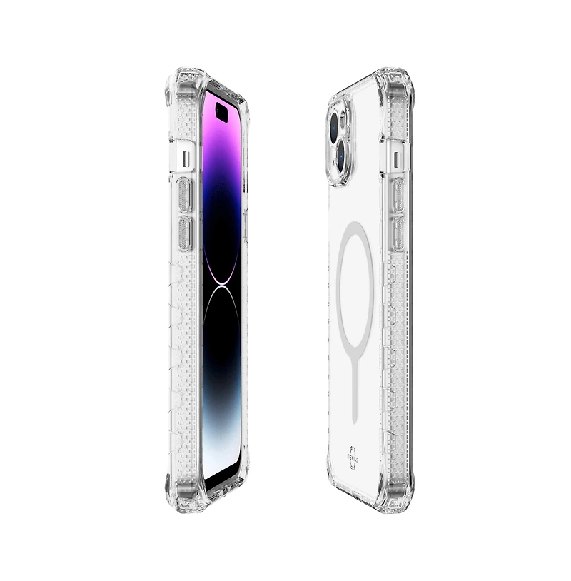 ITSkins Supreme_R Clear MagSafe Case for Apple iPhone 15 / iPhone 14 / iPhone 13