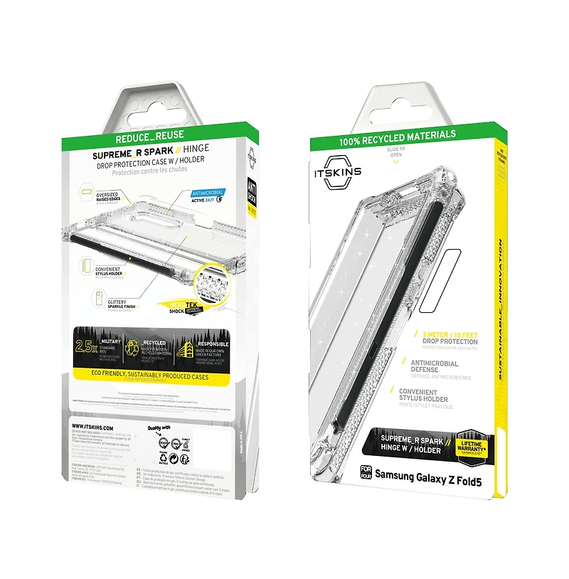 ITSkins Supreme_R Hinge Spark Case with Pen Holder for Samsung Galaxy Z Fold5