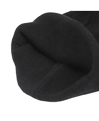 Dungeons & Dragons Men's Ampersand Logo Embroidery Black Acrylic Knit Cuff Beanie