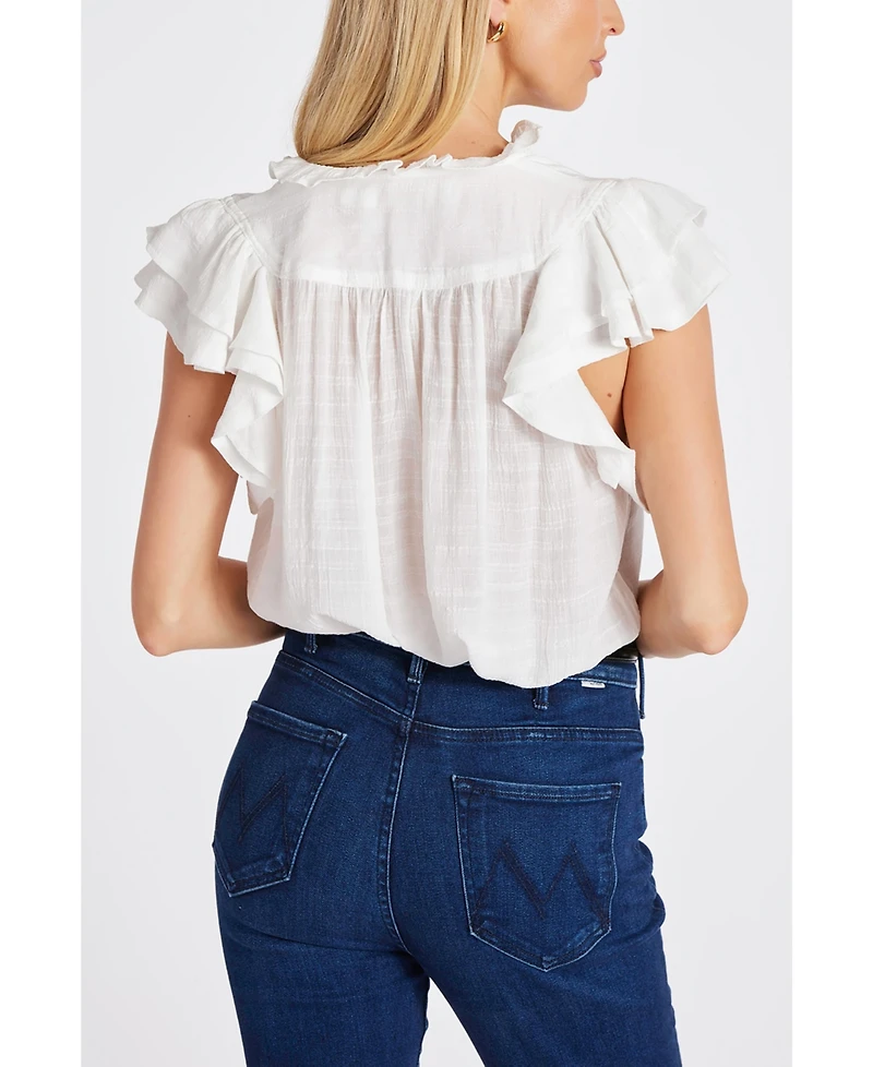 Bishop + Young Women's Margarita Poplin Top