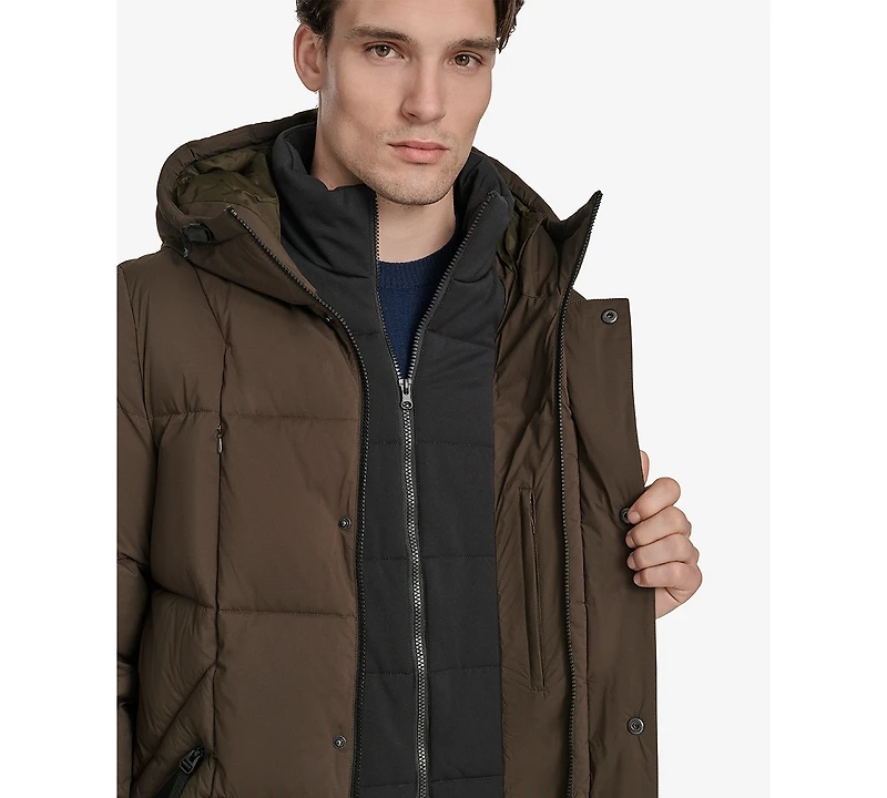 Marc New York Men's Millstream Tech Down Parka Jacket
