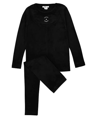 NoggiWear Baby Velour Sweet Seams Loungewear Set