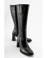 Prologue Shoes Maranta Heel Knee High Boot (Women)