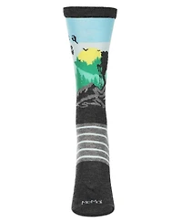 MeMoi Women's Take A Hike Rayon From Crew Socks
