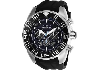 Invicta Men's 26314 Speedway Quartz Multifunction Black, Silver Dial Watch