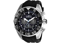 Invicta Men's 26314 Speedway Quartz Multifunction Black, Silver Dial Watch