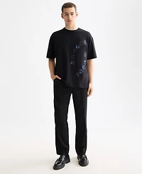Scotch & Soda Men's Loose Fit Applique T-Shirt