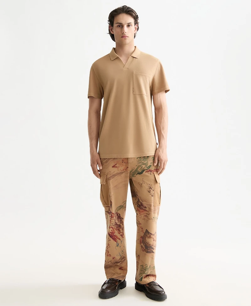 Scotch & Soda Men's Regular Fit Short Sleeve Polo Shirt