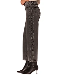 Democracy Women's Sky Rise Barrel Wide Leg Jeans