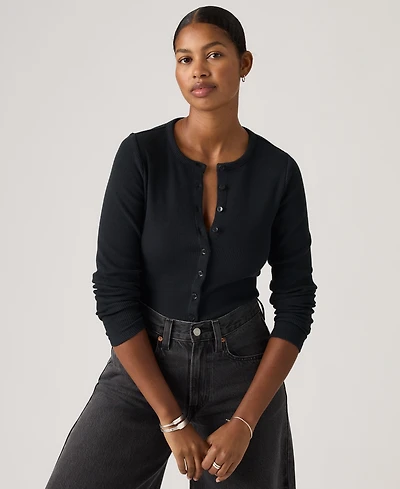 Levi's Women's Rory Long Sleeve Button-Up Top