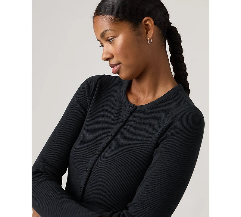 Levi's Women's Rory Long Sleeve Button-Up Top