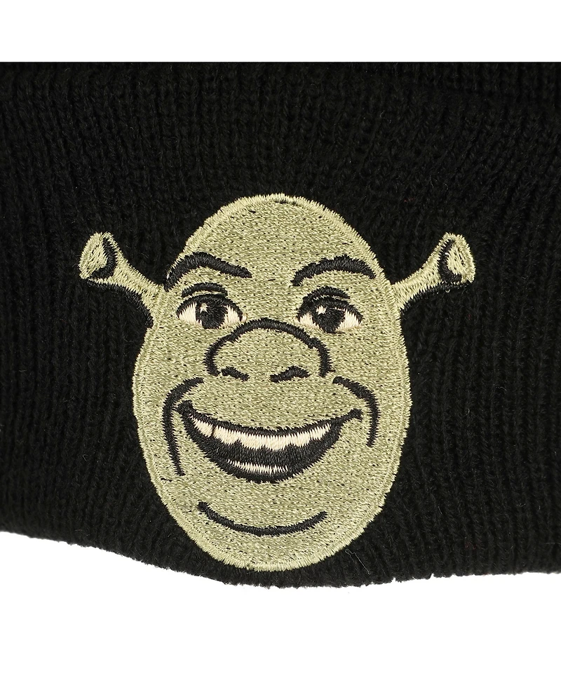 Shrek Men's Embroidery Acrylic Knit Standard Cuff Beanie