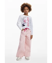 Desigual Girls's Ghost Spider long-sleeve T-shirt