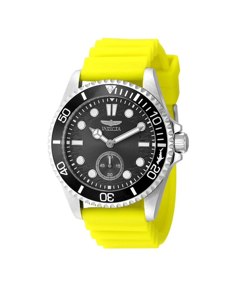 Invicta Men's 49339 Pro Diver Quartz 2 Hand Charcoal Dial Watch