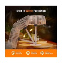 Zachvo Outdoor Heater Lamp, Efficient & Long-Lasting Patio Warmer