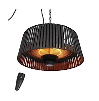 Hanging Heater Lamp, 1500W Waterproof Electric Patio Heater with Remote Control
