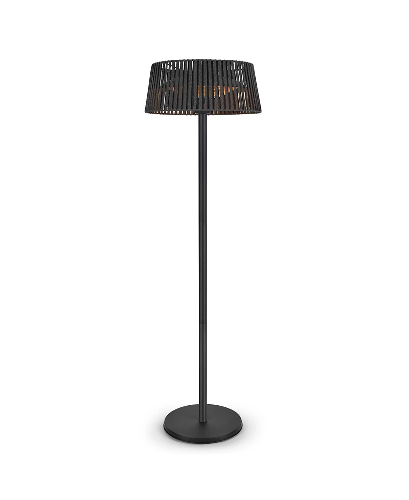 Zachvo Patio Heater with Remote, 3 Adjustable Power Levels, 78.7" Tall, Waterproof, Anti-Tipping,Indoor and Outdoor