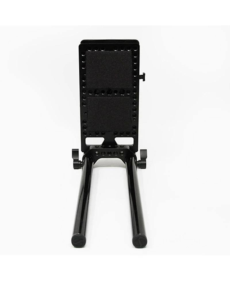 Core Swx 15mm Rail Mount Cheese Plate with V-Mount Battery Plate and 10" 2-Pin Coil Cable for Blackmagic Pocket 4K & 6K