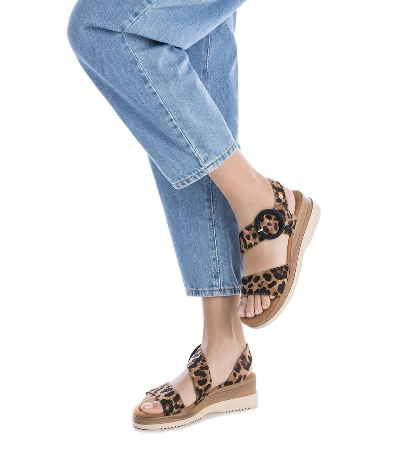 Xti Women's Wedge Ankle Strap Sandals