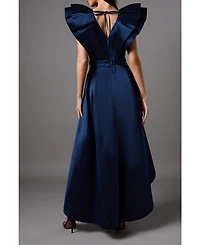 Coast Women's Frill Sleeve V-Neck Midi Dress