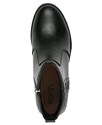 Earth Women's Camryn Wedge Heel Casual Ankle Booties