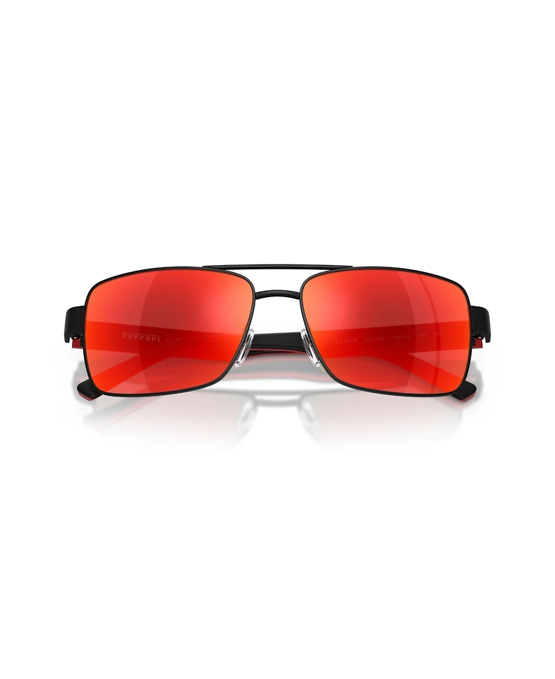 Scuderia Ferrari Men's Rectangle Sunglasses