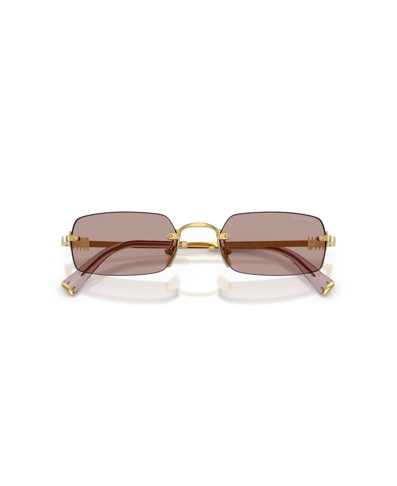 Miu Miu Women's Rectangle Sunglasses, Mu B50S