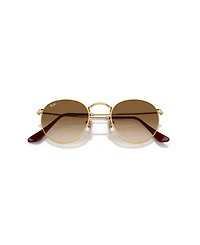 Ray-Ban Unisex Round Sunglasses, Metal RB3447