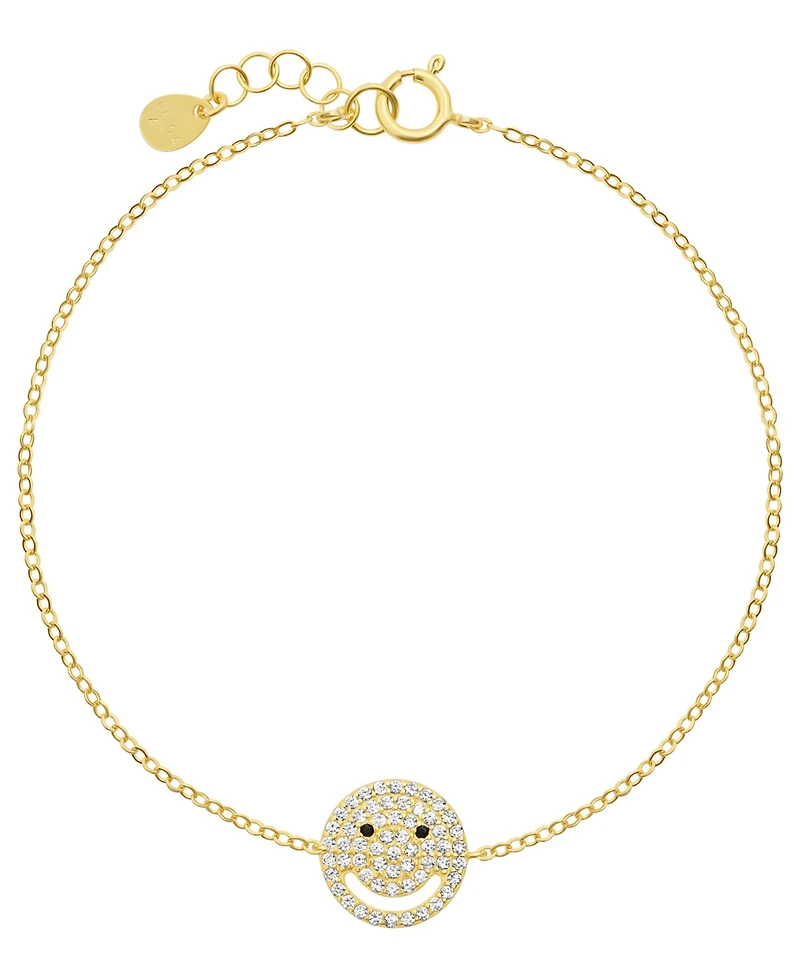 Macy's Cubic Zirconia Bracelet (0.59 ct. t.w.) Sterling Silver (also 14K Gold Over Silver)