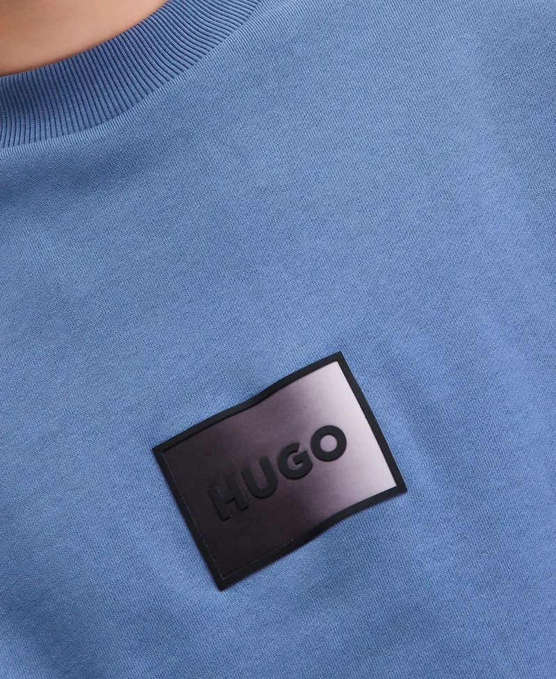 Hugo by Boss Men's Danotop Logo Badge Sweatshirt