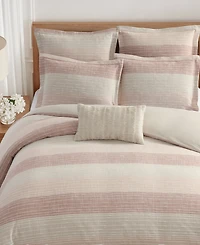 Levtex Sand Stripes Textured 2-Pc. Duvet Cover Set, Twin