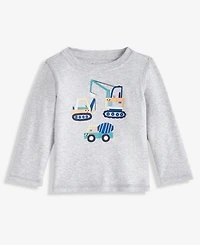 First Impressions Baby Boys Long-Sleeve Fun Truck T-Shirt, Macy's Exclusive